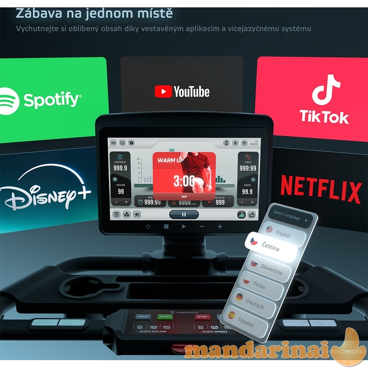 Bėgimo takelis inSPORTline ZenRun 120