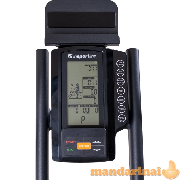 Dviratis treniruoklis su oro pasiprie&scaron;inimu inSPORTline Airbike Lite (iki 135kg, smagr. 4.6kg) 2