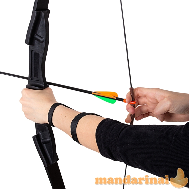 &Scaron;audymo i&scaron; lanko rinkinys inSPORTline Steepchuck 28 lbs. + papildomos 6 strėlės ir 1 popierinis taikinys