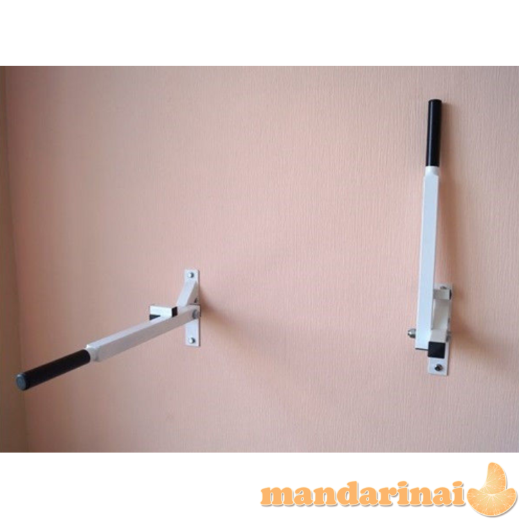 Prie sienos montuojamos sulankstomos lygiagretės SANRO PS juodos, iki 200kg 1