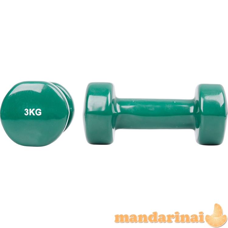 Aerobikos viniliniai hanteliukai inSPORTline 2x3kg