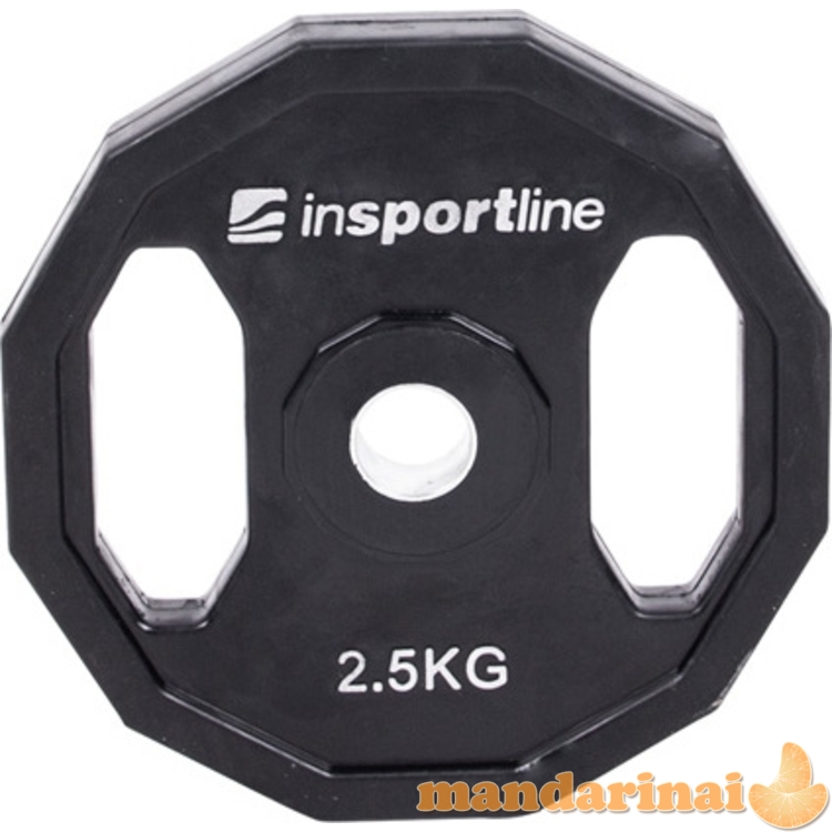 Guma padengtas svoris 30mm inSPORTline Ruberton 2,5kg