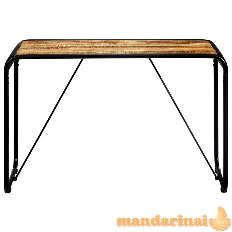 Valgomojo stalas, 118x60x76cm, neapdorotas mango masyvas