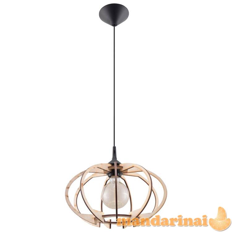 Pakabinama lemputė mandelino natūrali mediena