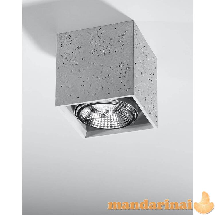 Lubinis šviestuvas Valde betonas