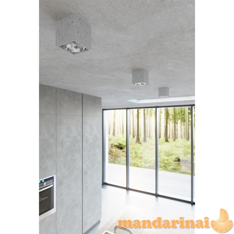 Lubinis šviestuvas Valde betonas