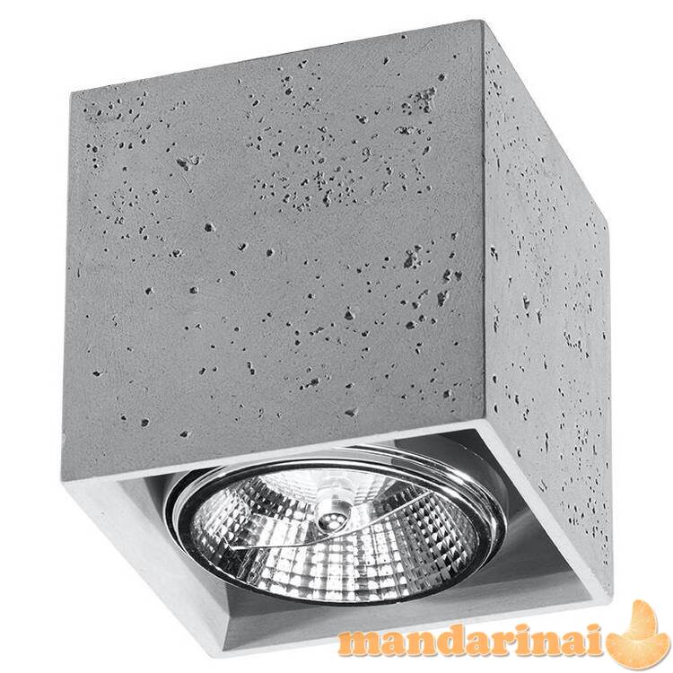 Lubinis šviestuvas Valde betonas