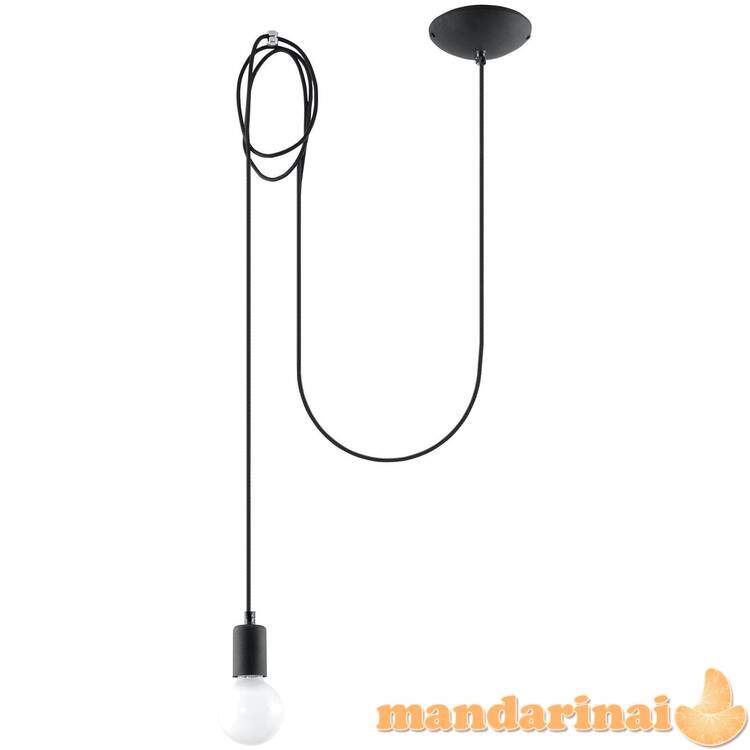 Pakabinama lempa Edisonas 1 juodas 2