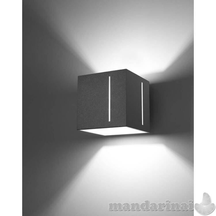 Sieninis šviestuvas PIXAR pilkas