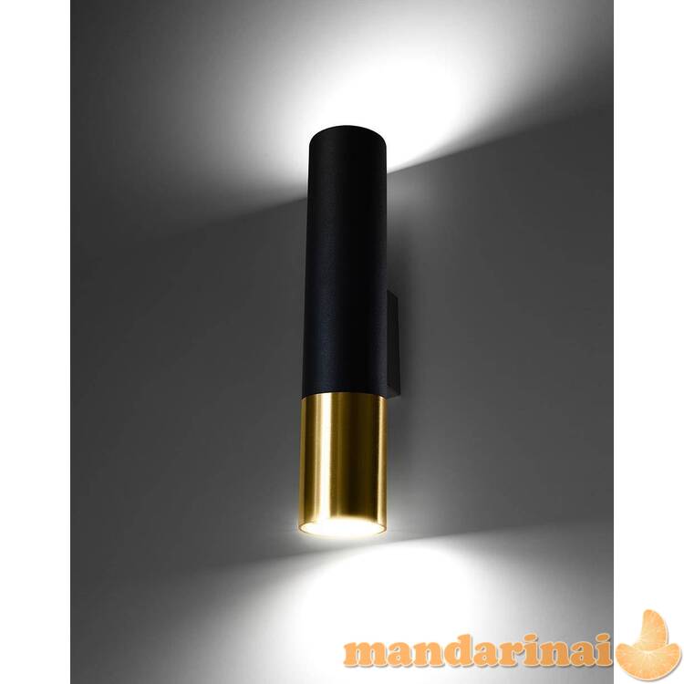 Sieninė lemputė loopez juoda/auksinė