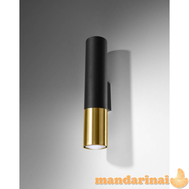 Sieninė lemputė loopez juoda/auksinė