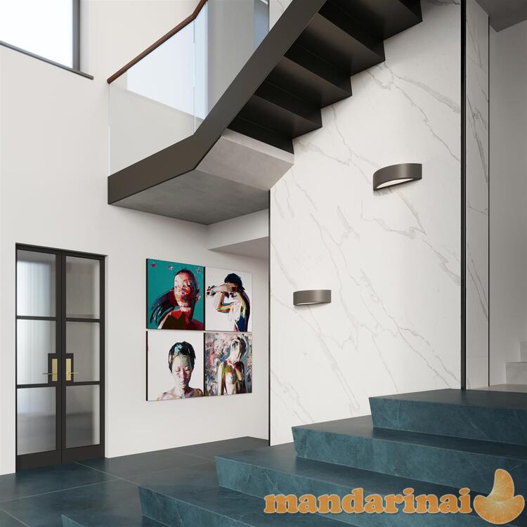 Sieninis šviestuvas keramika atena juoda