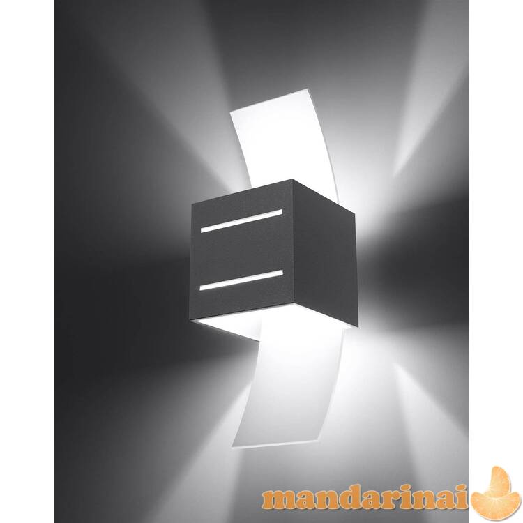 Sieninis šviestuvas Loreto pilka