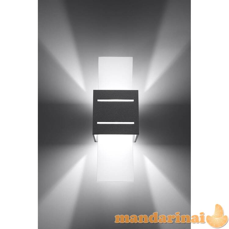 Sieninis šviestuvas Loreto pilka