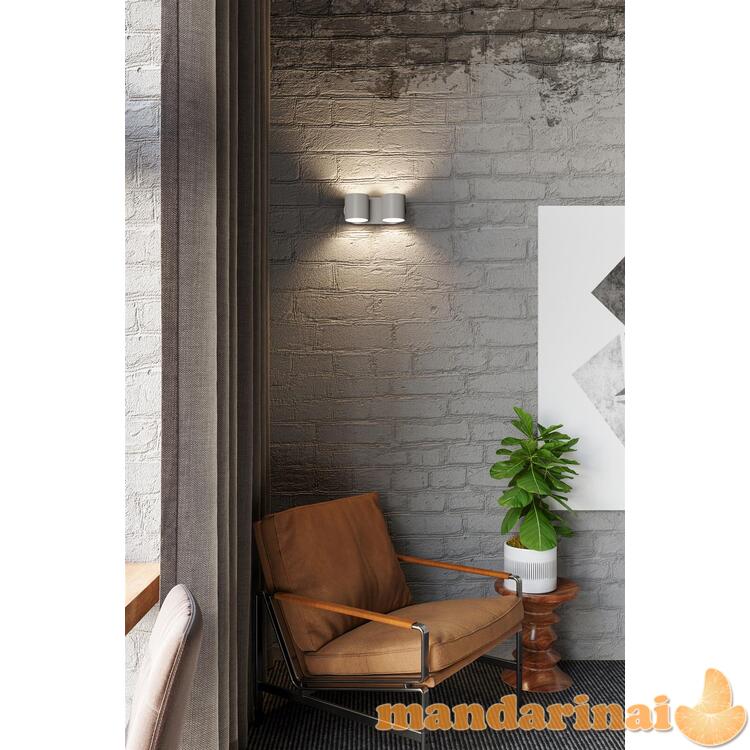 Sieninis šviestuvas Orbis 2 pilka