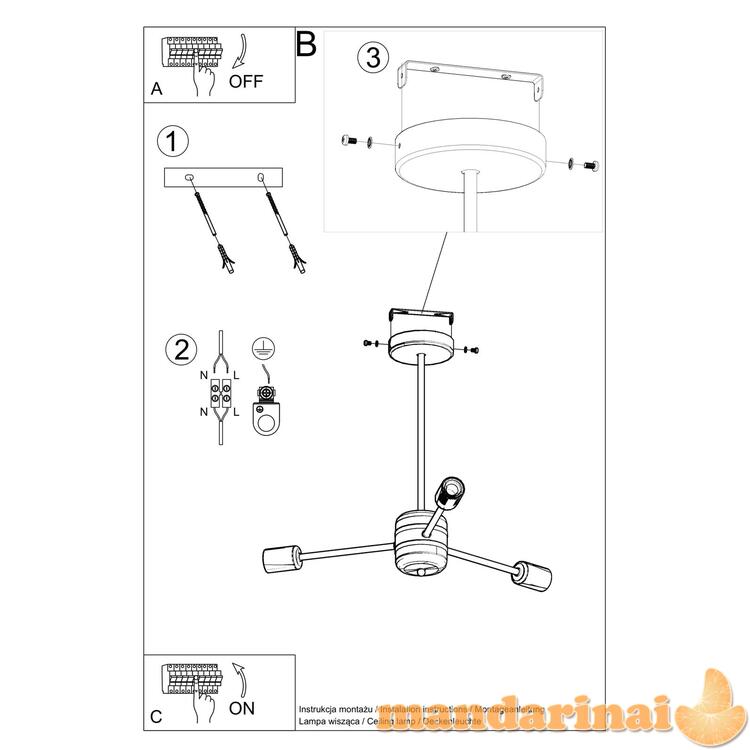 Liustra Lango 3 juodas 4