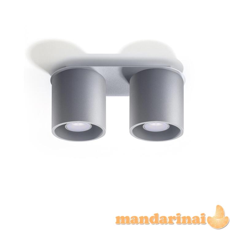 Šviestuvas orbis 2 pilka 1