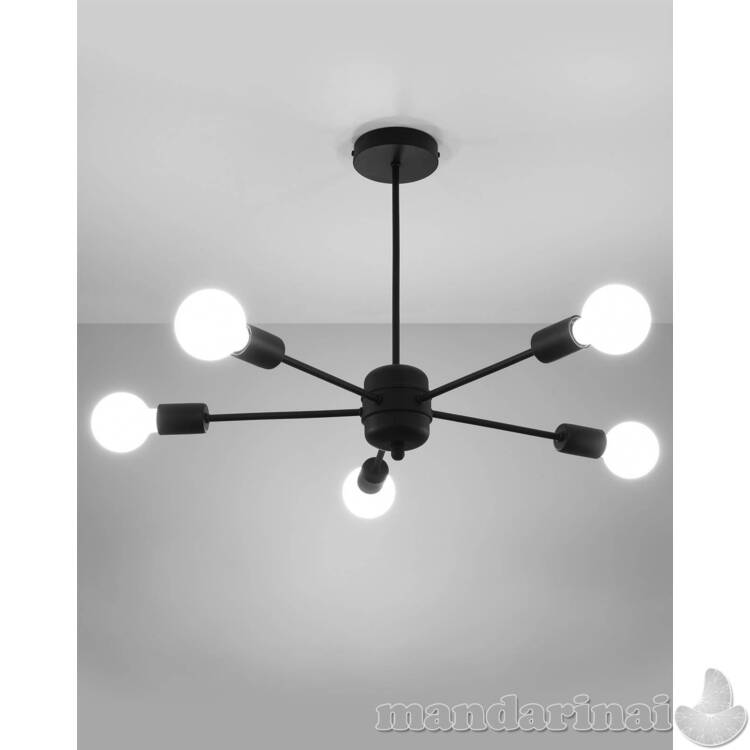 Liustra Lango 5 juodas