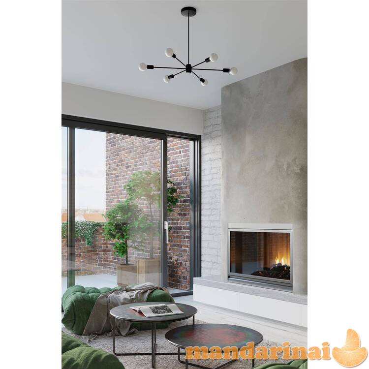 Liustra Lango 5 juodas 5