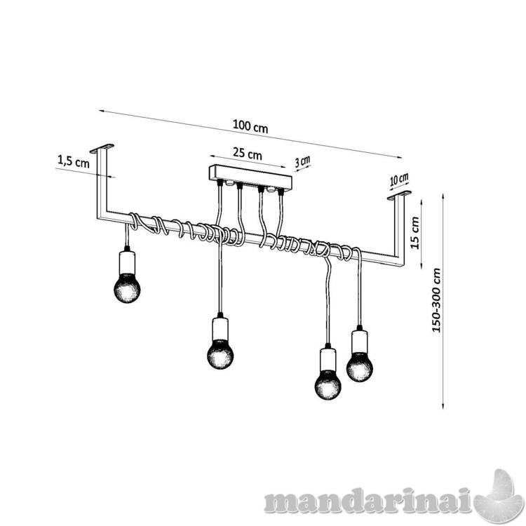 „Liustra Salamanca 4 Black“