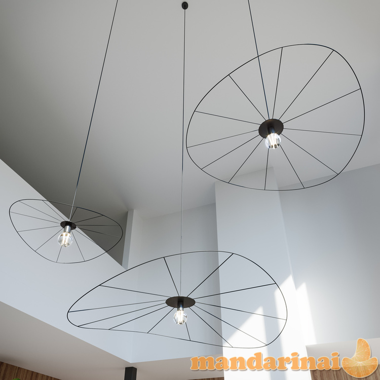 Pakabinama lempa eskola 110 juoda