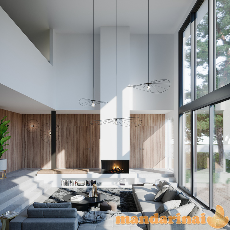 Pakabinama lempa eskola 110 juoda