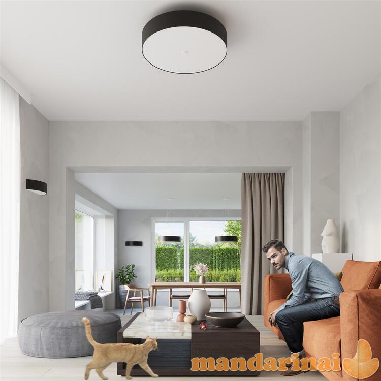 Lubinis šviestuvas SKALA 80 juoda