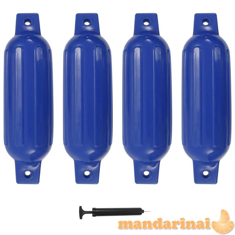 Valties bortų apsaugos, 4vnt., mėlynos spalvos, 41x11,5cm, pvc