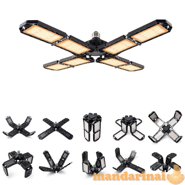 672 pilno spektro LED modulių lempa augalams auginti