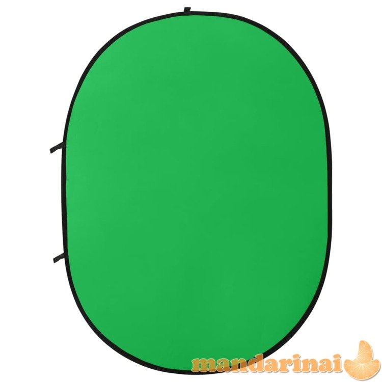 2-1 studijos fonas, žalias ir mėlynas, 200x150cm, ovalus
