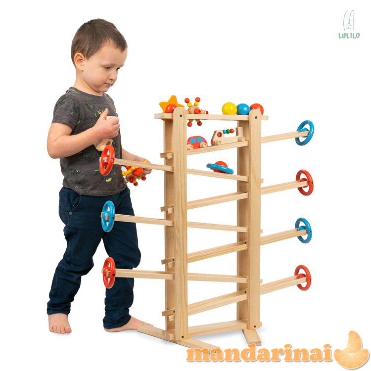 LULILO medinis kamuoliukų takas IRI 70cm XXL