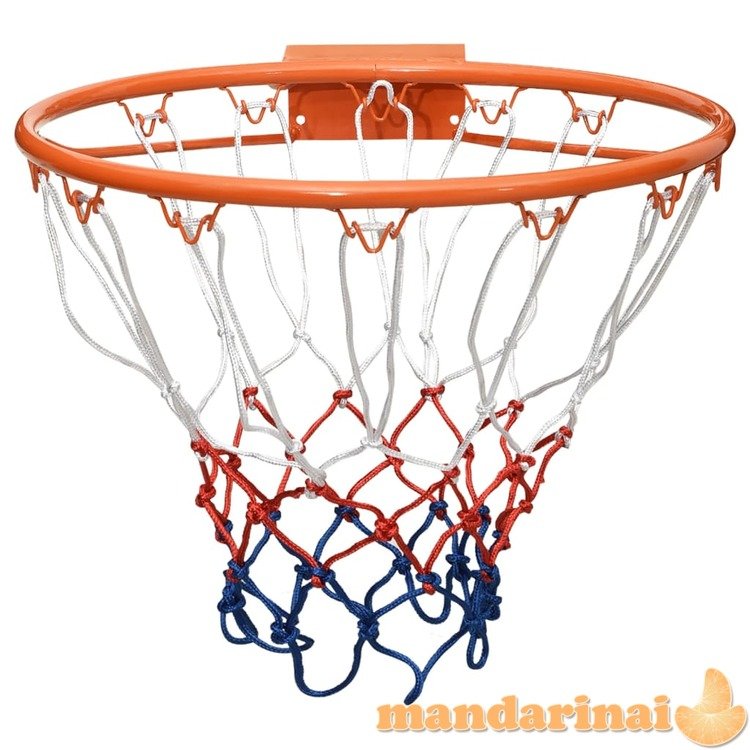 Krepšinio lankas, oranžinės spalvos, 39cm, plienas