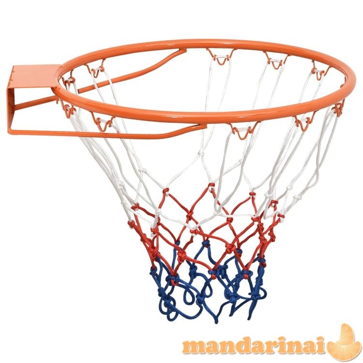 Krepšinio lankas, oranžinės spalvos, 39cm, plienas