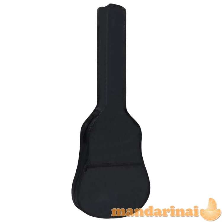 Gitaros dėklas 1/2 dydžio gitarai, juodas, 94x35 cm, audinys