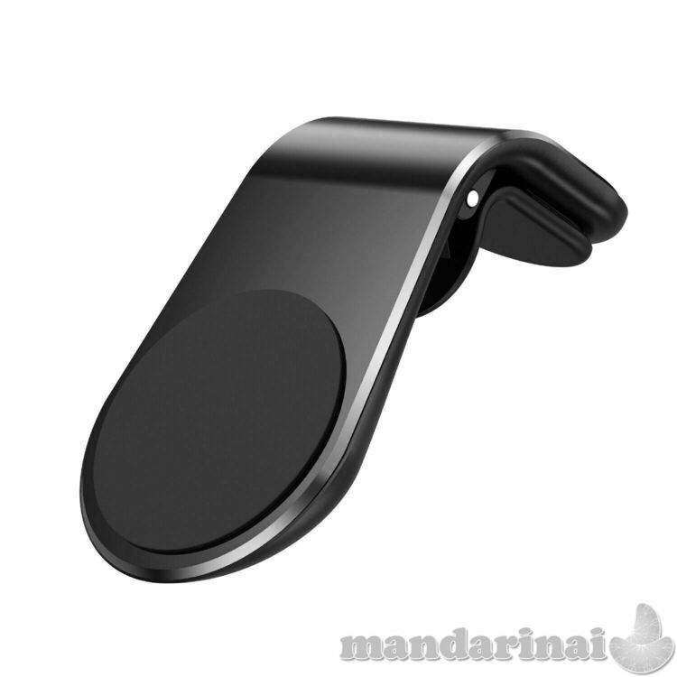 Prie automobilio grotelių tvirtinamas magnetinis telefono laikiklis