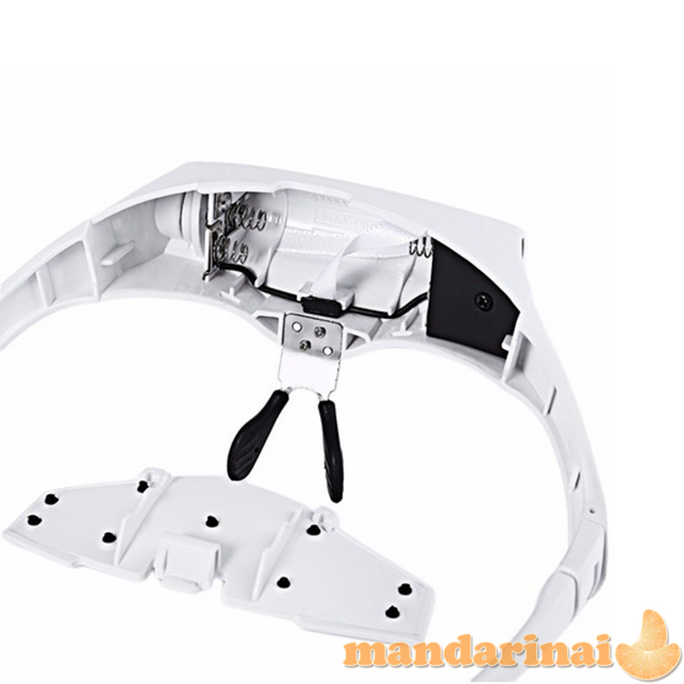 Didinantys akiniai darbui su LED apšvietimu