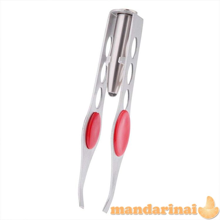 Antakių korekcijos įrankis - pincetas su LED lempute!