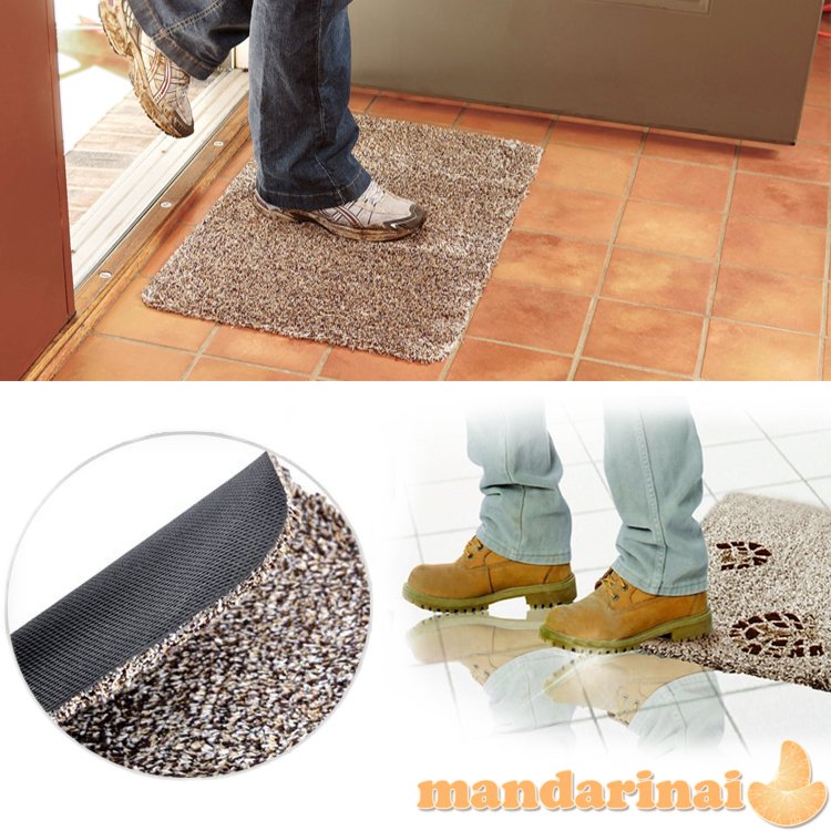 Ypatingai gerai sugeriantis durų kilimėlis - „Clean Step Mat“