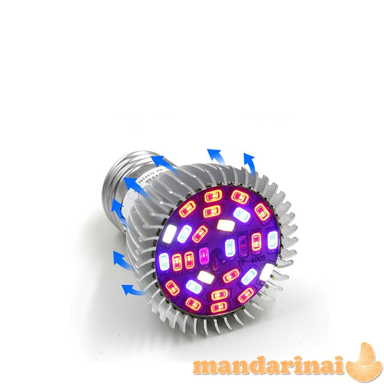 Akcija! Pilno spektro 30W lempa augalų hidroponikai ir auginimui vazonuose