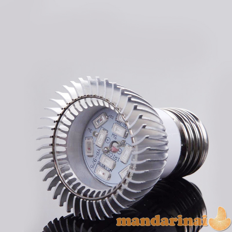 Pilno spektro 10W lempa augalų auginimui