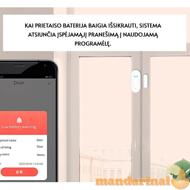 Wi-Fi nuotolinės apsaugos sistema