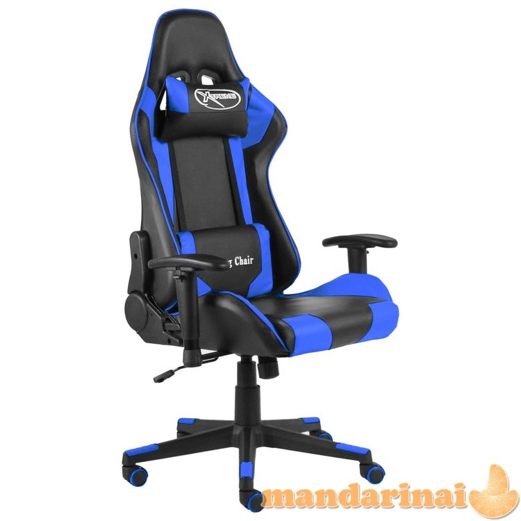 Pasukama žaidimų kėdė, mėlynos spalvos, pvc