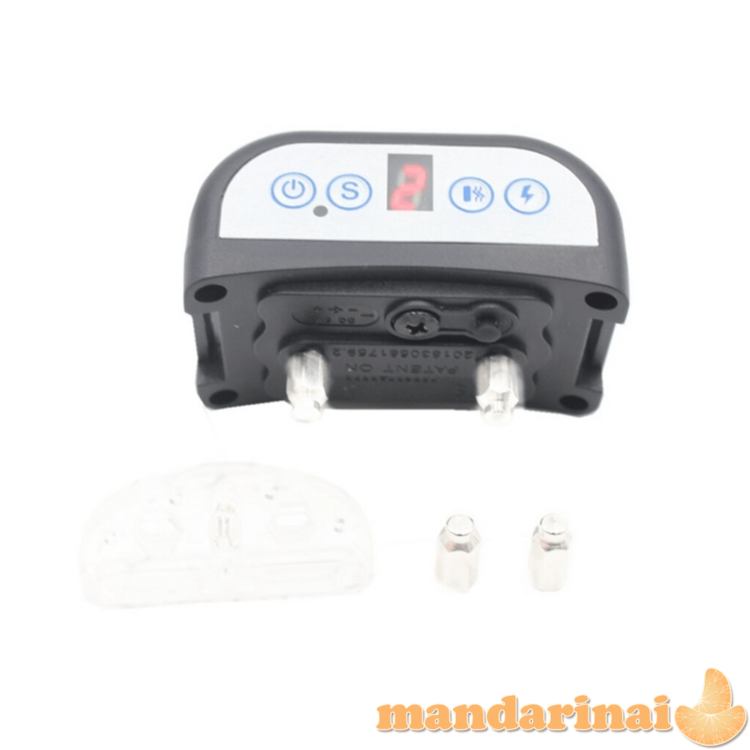 7-ių jautrumo lygių antkaklis nuo lojimo