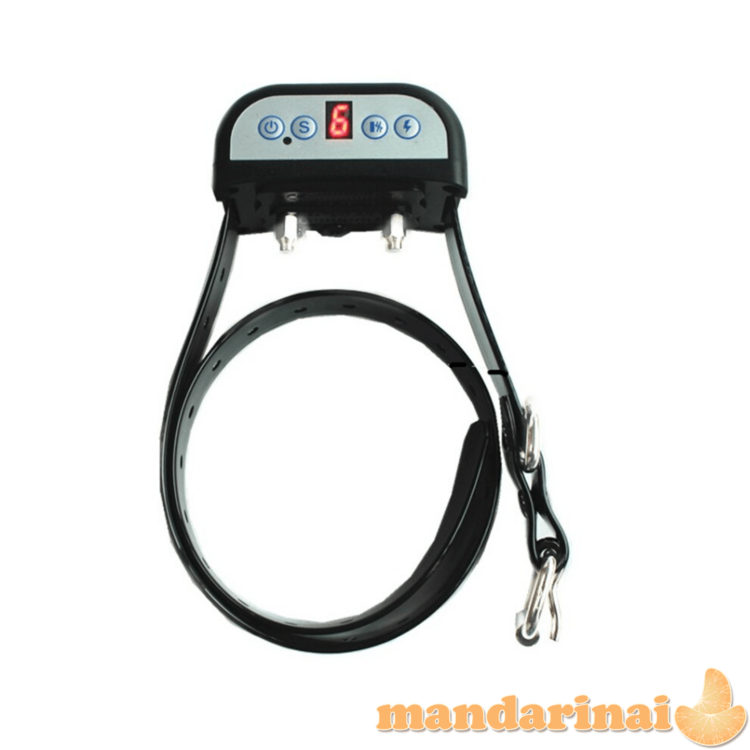 7-ių jautrumo lygių antkaklis nuo lojimo