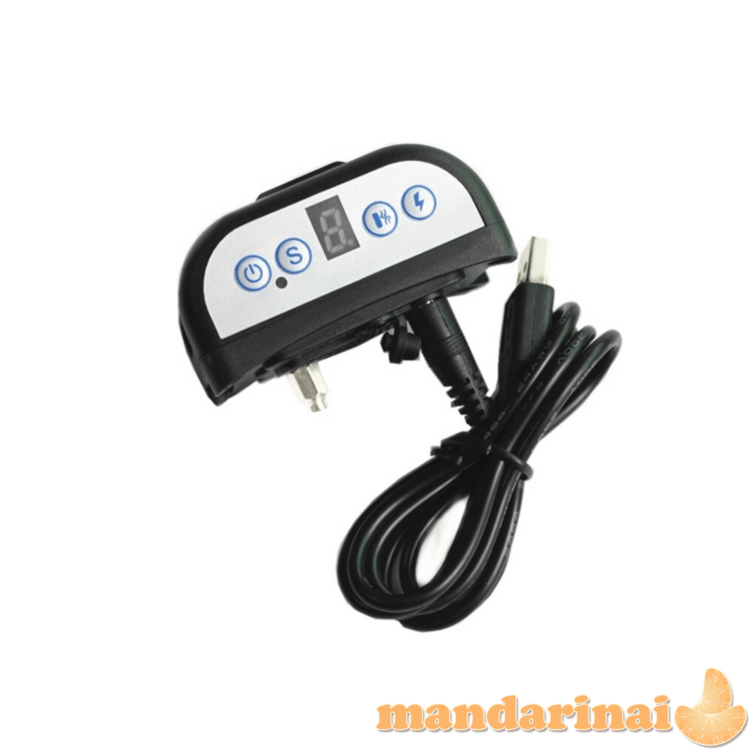 7-ių jautrumo lygių antkaklis nuo lojimo