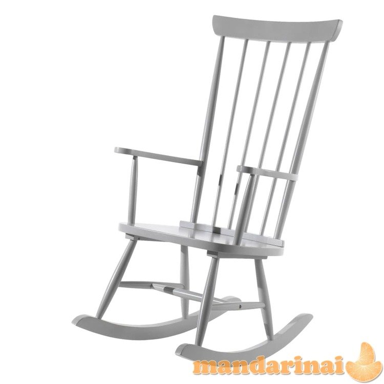 Vipack supama kėdė rocky, pilkos spalvos, mediena