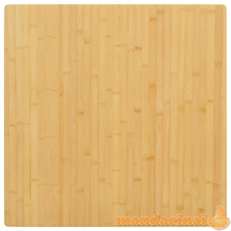 Stalviršis, 90x90x1,5 cm, bambukas