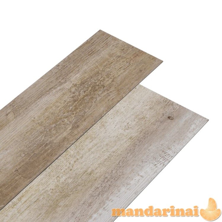 Grindų plokštės, baltintos medienos, pvc, 5,21m², 2mm