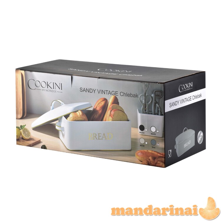 Smėlio vintage chlebak 39x18xh21cm smėlio spalvos 2