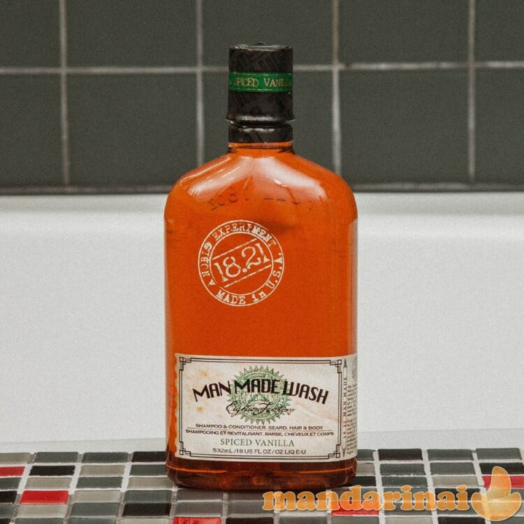 Kūno ir plaukų priežiūros rinkinys vyrams Faux Book Spiced Vanilla  1